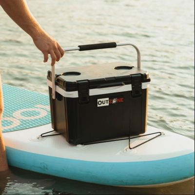 LLDPE Rugged Injection Cooler Box 20L Capacity For Food Storage